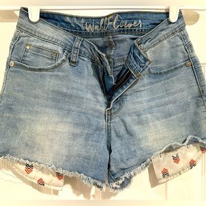 Wallflower Patriotic Pocket Shorts